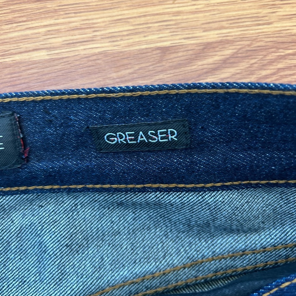Men’s Lip Service Greaser Blue Jeans 34x36 VGUC - Picture 9 of 15